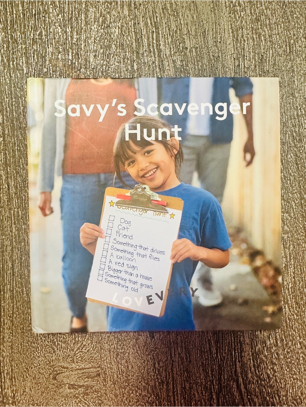 Savy's Scavenger Hunt Kids Activity Book - Blue